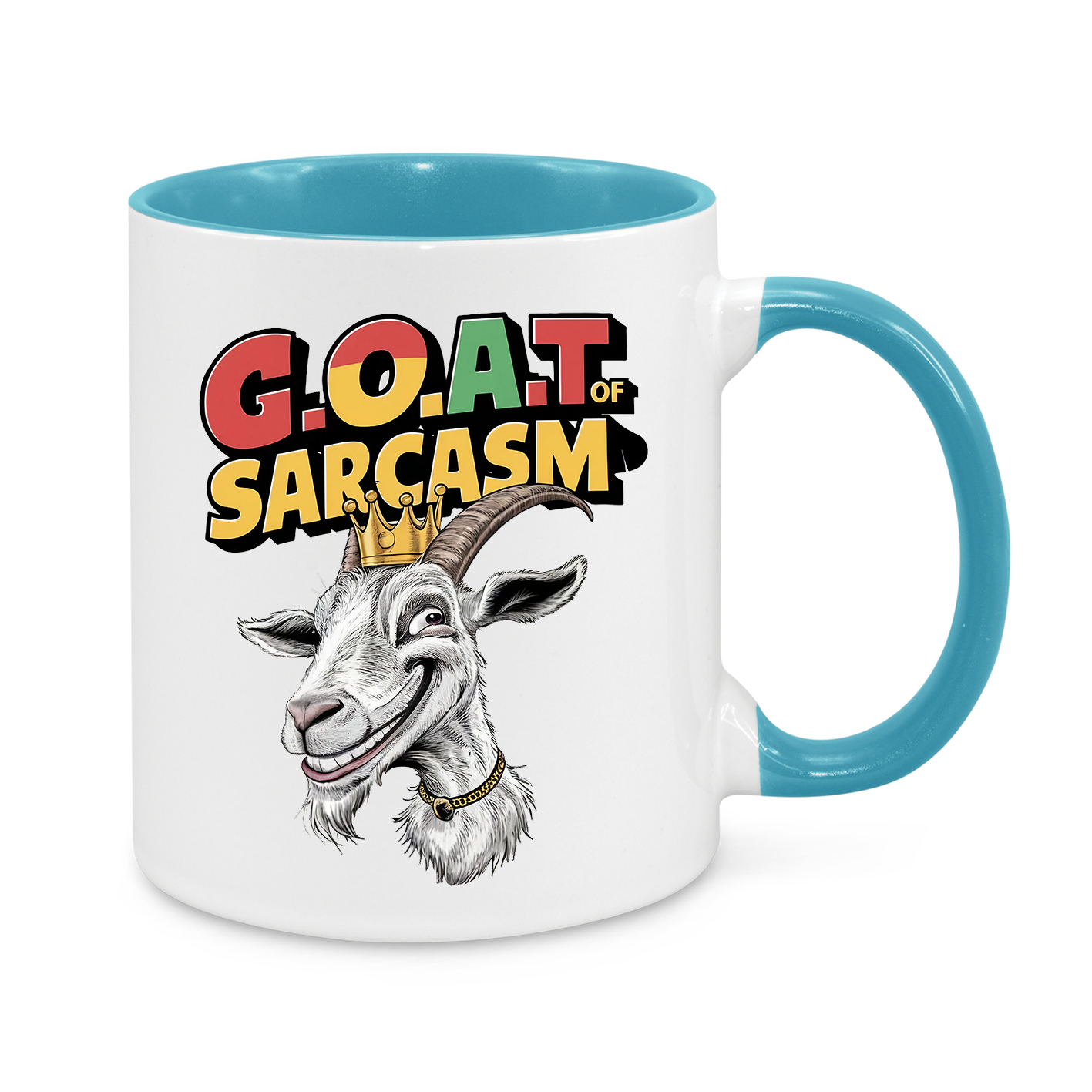 GOAT of Sarcasm-Novelty Mug