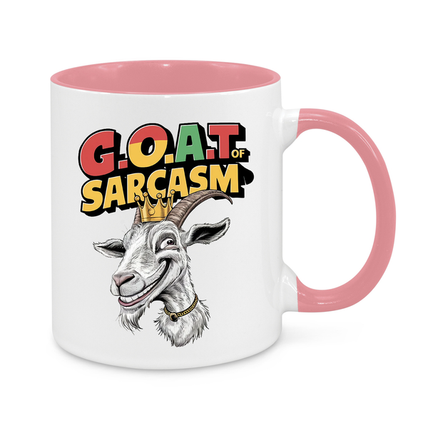 GOAT of Sarcasm-Novelty Mug