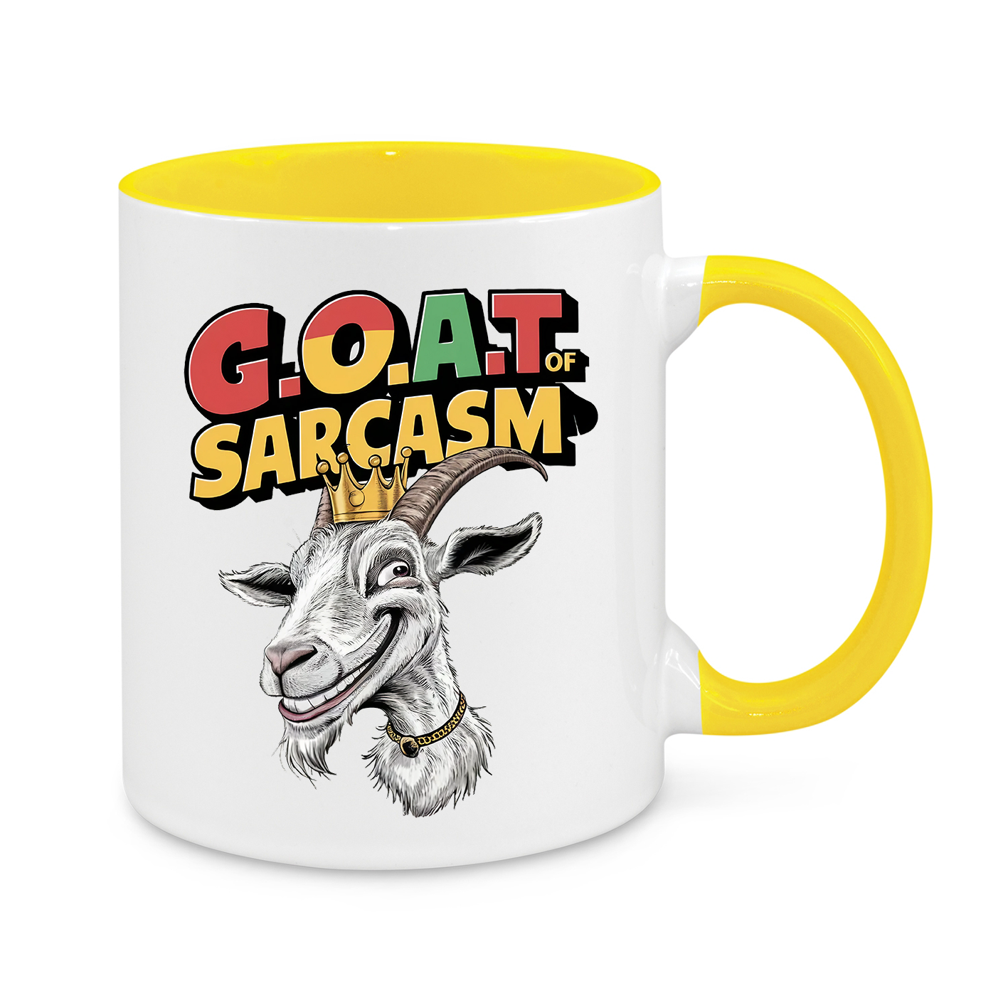 GOAT of Sarcasm-Novelty Mug