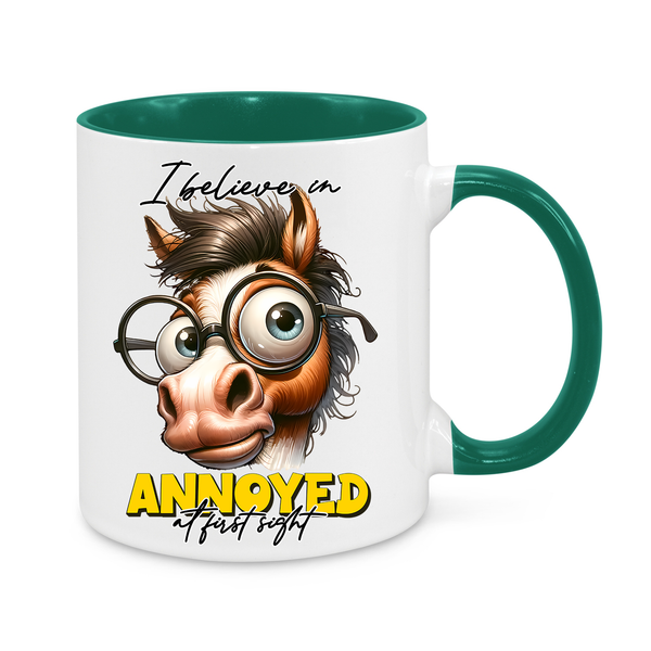 I Believe in Annoyed at First Sight-Novelty Mug