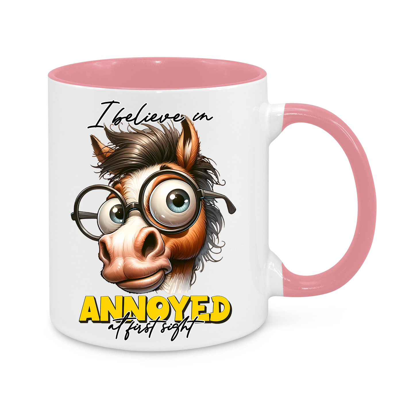 I Believe in Annoyed at First Sight-Novelty Mug