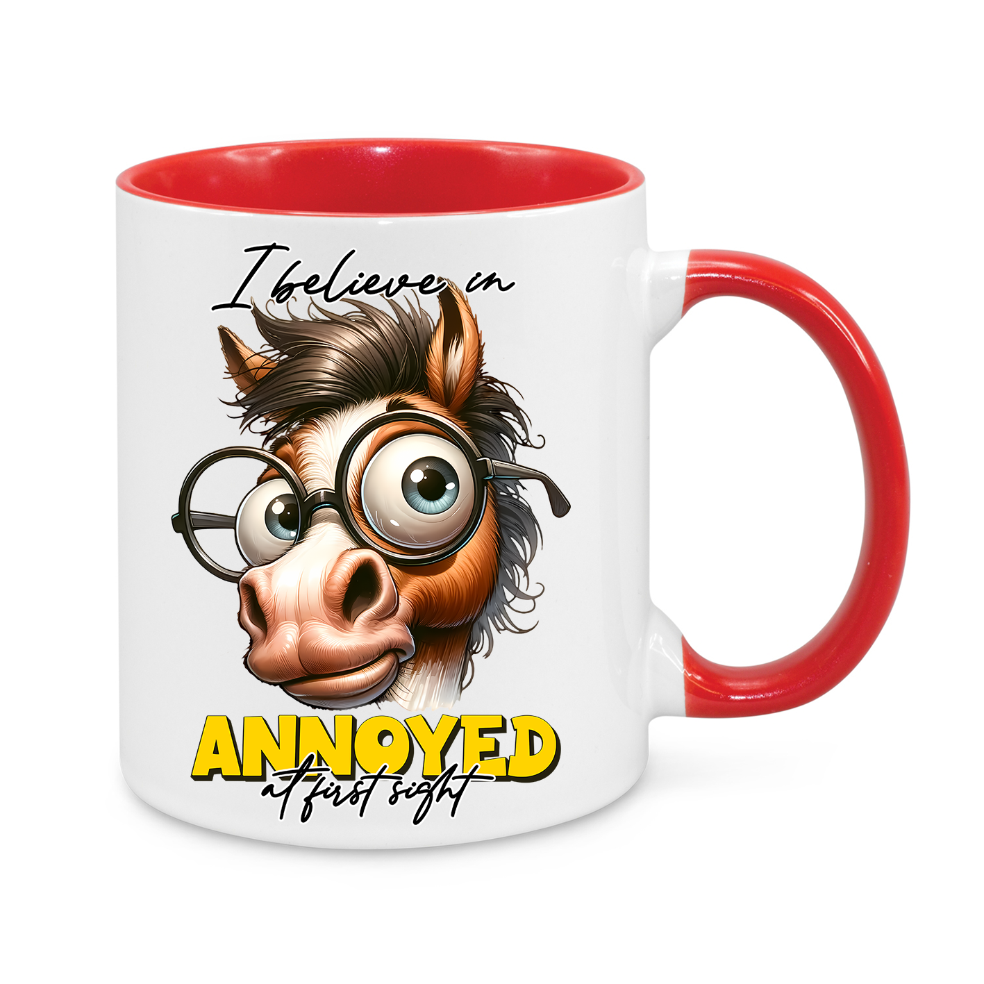 I Believe in Annoyed at First Sight-Novelty Mug