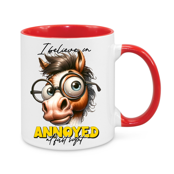 I Believe in Annoyed at First Sight-Novelty Mug