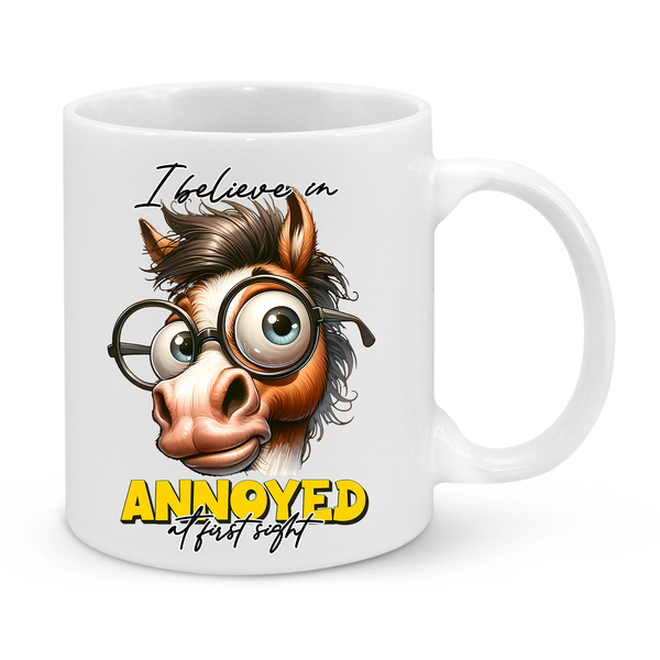 I Believe in Annoyed at First Sight-Novelty Mug