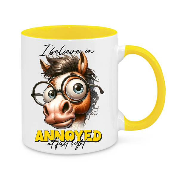 I Believe in Annoyed at First Sight-Novelty Mug