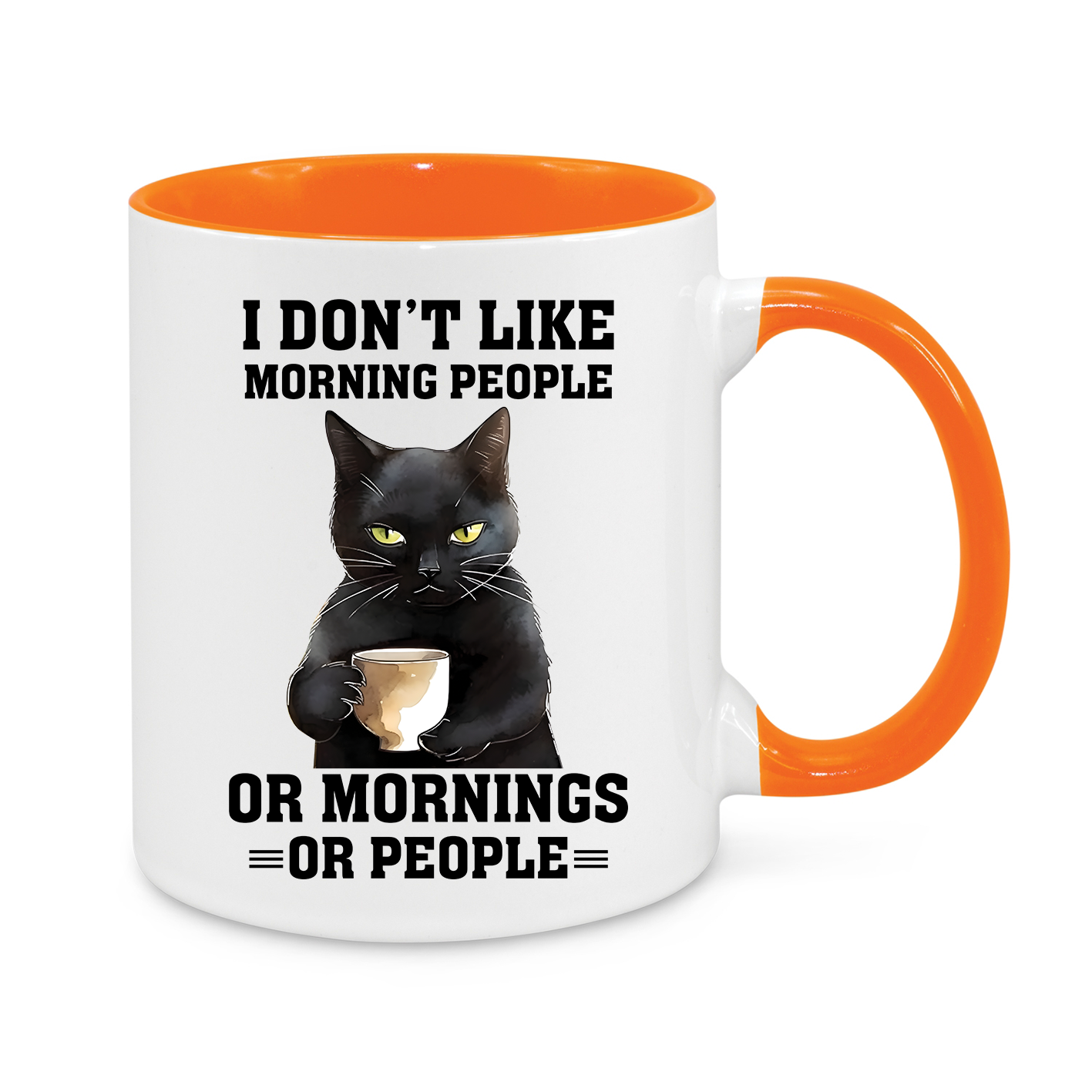 I Don't Like Morning People-Novelty Mug