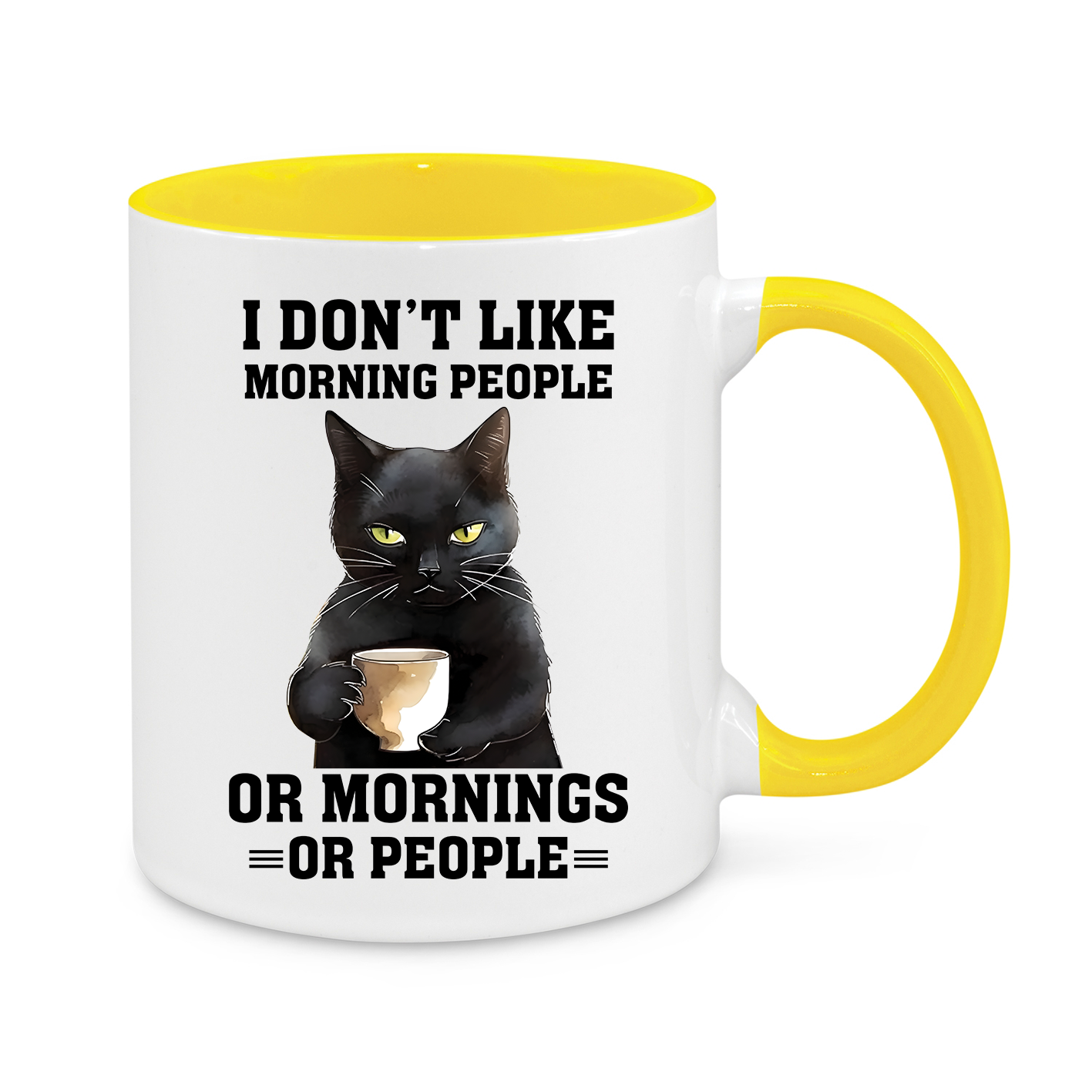 I Don't Like Morning People-Novelty Mug