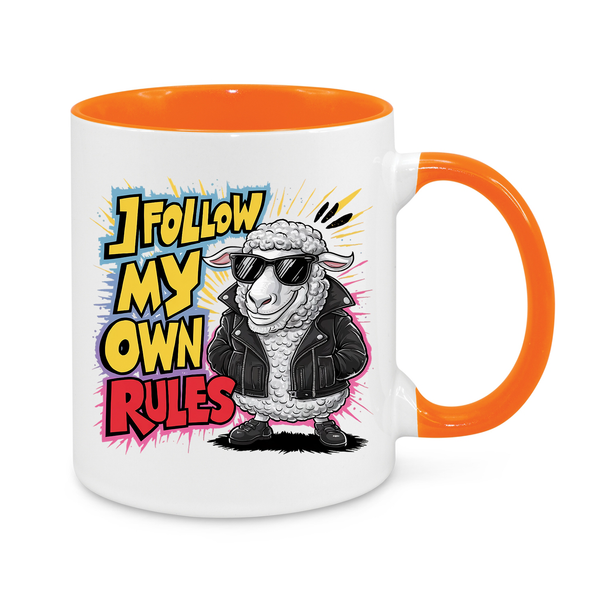 I Follow My Own Rules-Novelty Mug