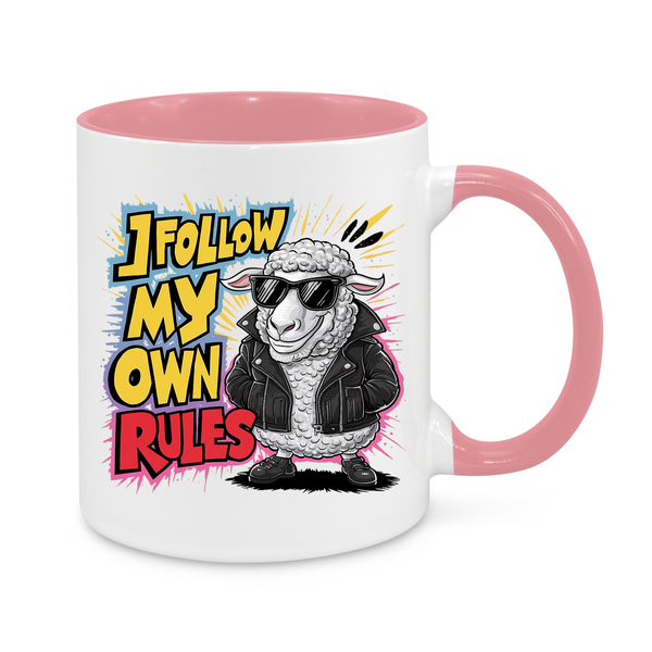 I Follow My Own Rules-Novelty Mug