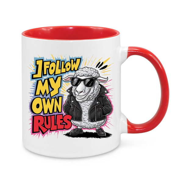 I Follow My Own Rules-Novelty Mug