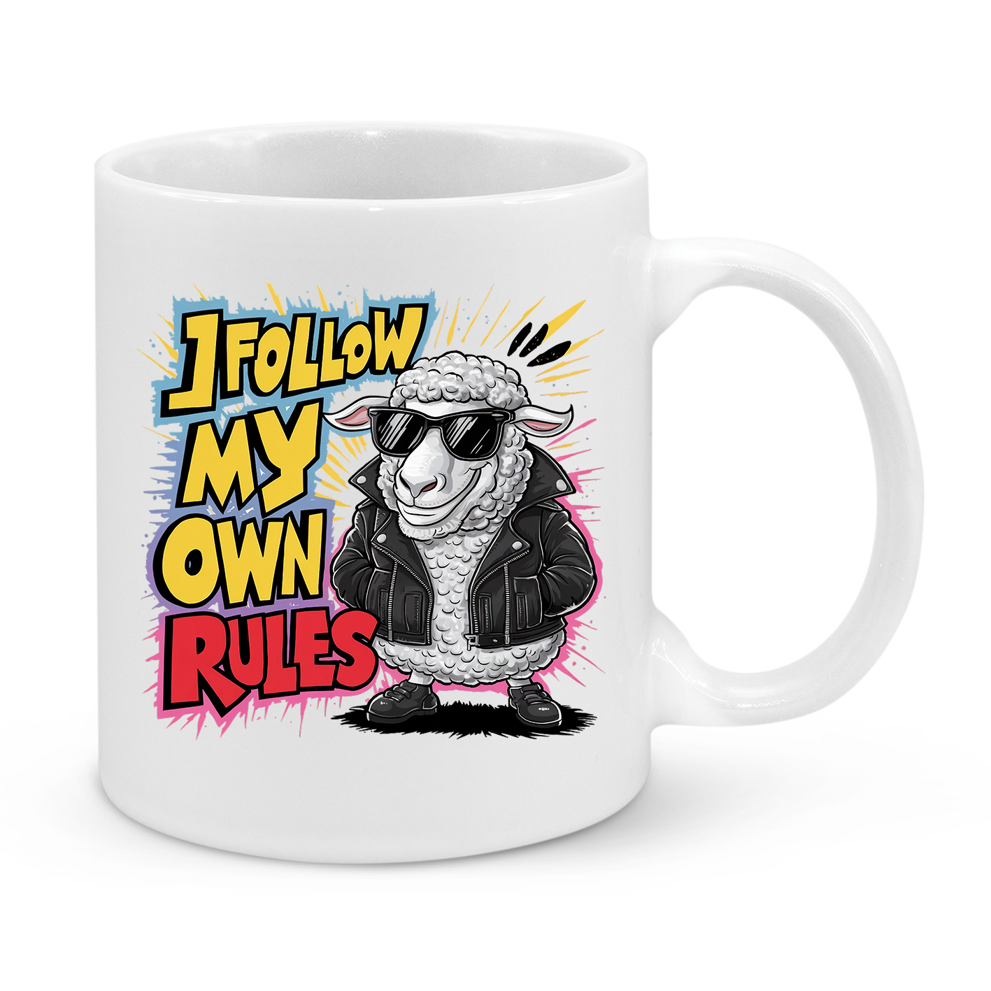 I Follow My Own Rules-Novelty Mug