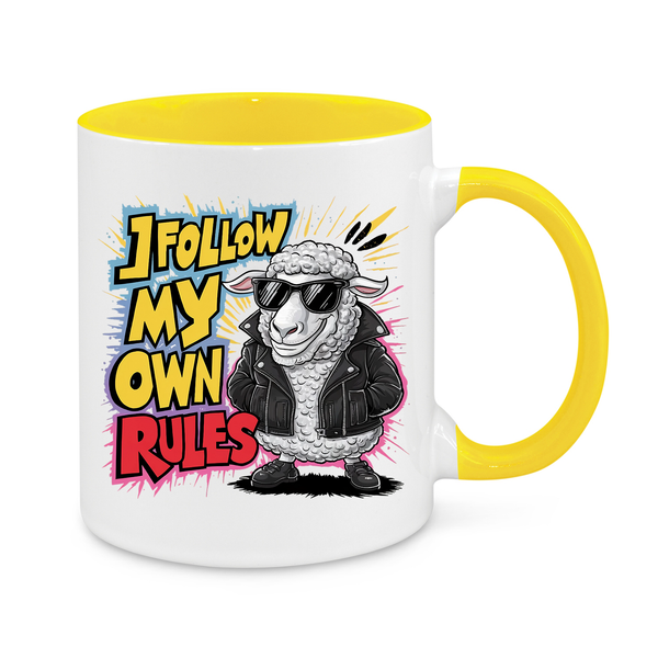 I Follow My Own Rules-Novelty Mug