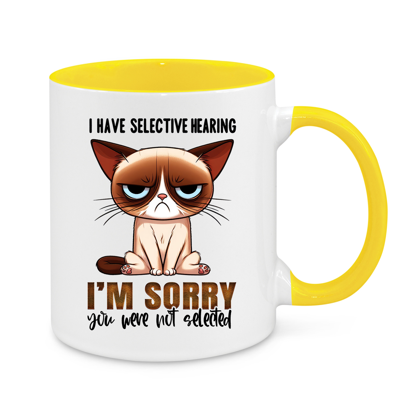 I Have Selective Hearing-Novelty Mug