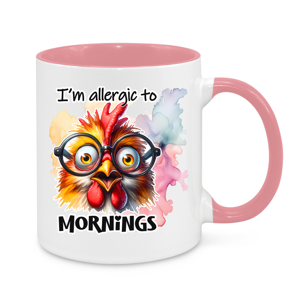 I'm Allergic to Mornings-Novelty Mug