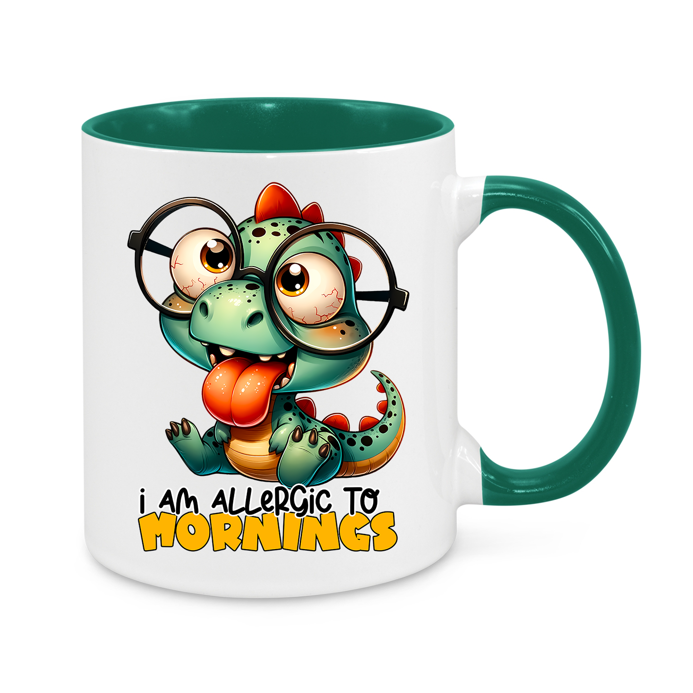 I'm Allergic to Mornings-Novelty Mug