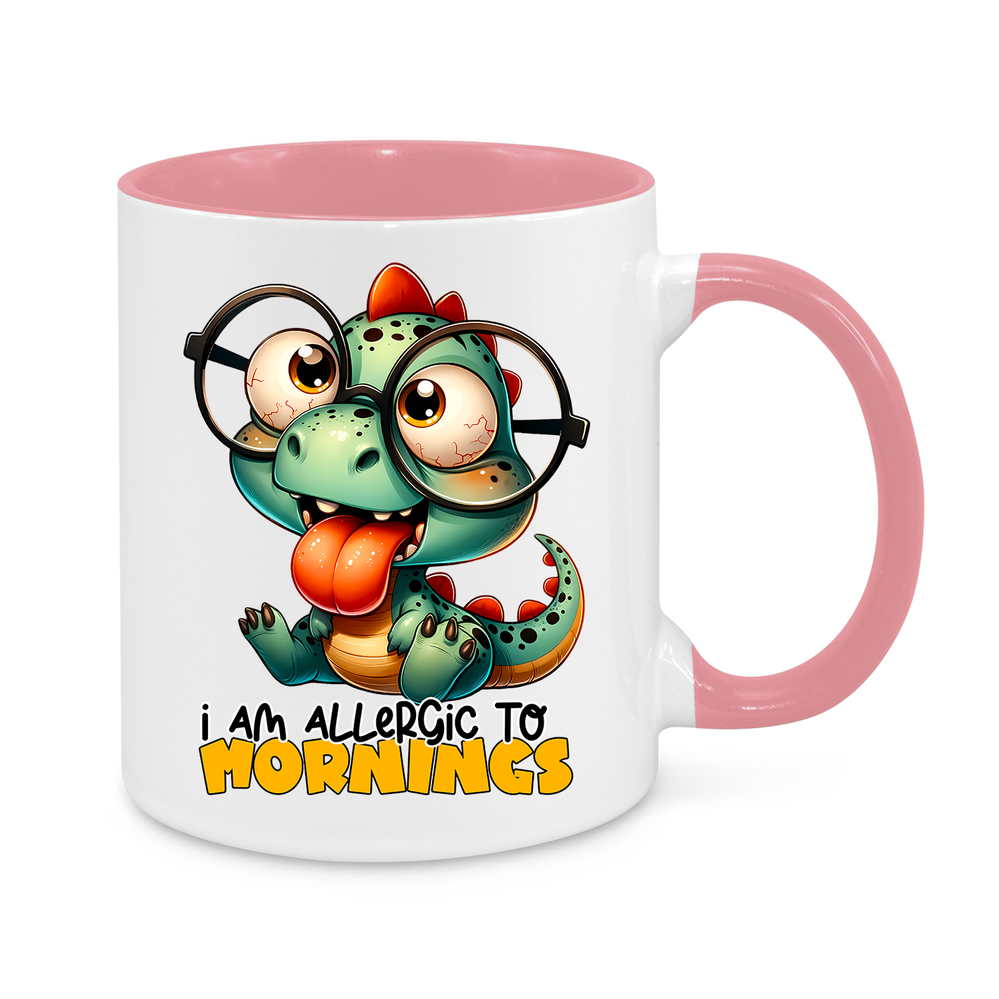 I'm Allergic to Mornings-Novelty Mug