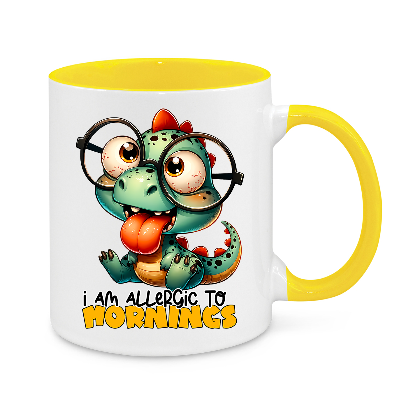 I'm Allergic to Mornings-Novelty Mug