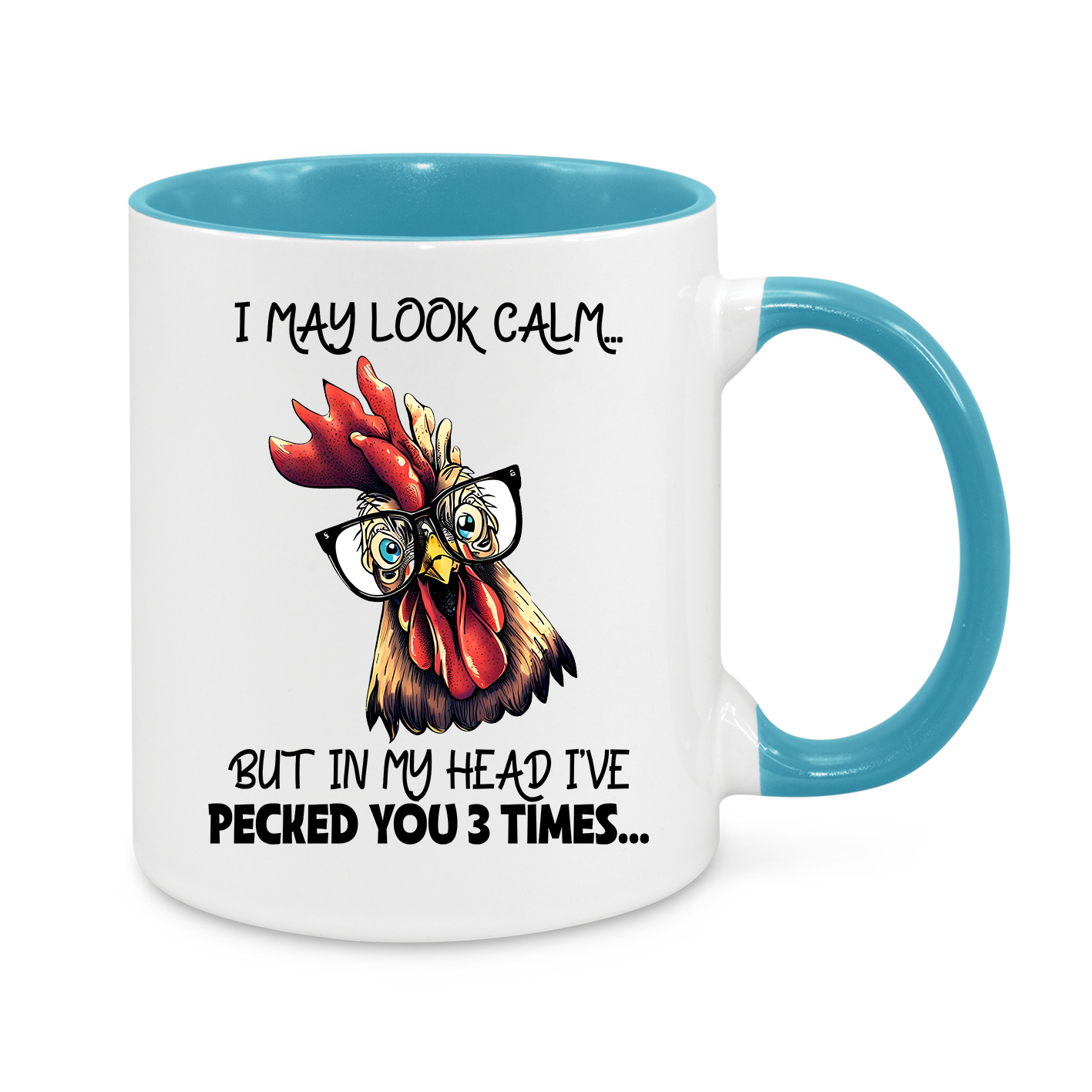 I May Look Calm-Novelty Mug