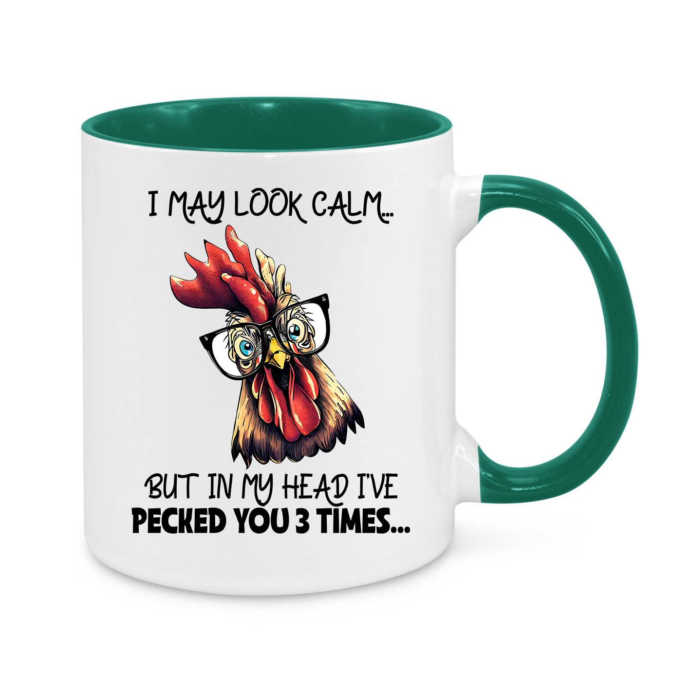 I May Look Calm-Novelty Mug