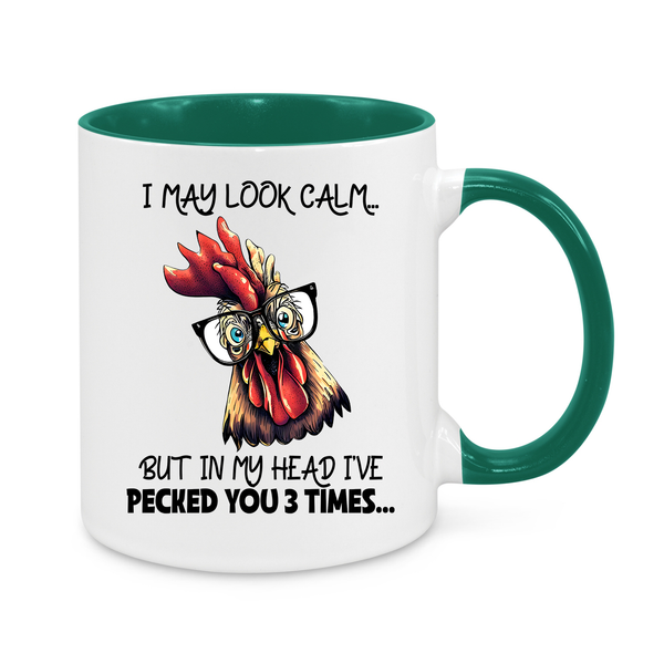 I May Look Calm-Novelty Mug