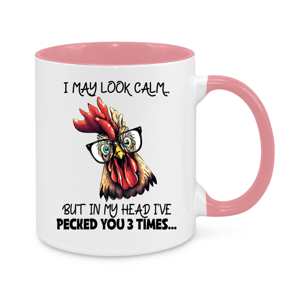 I May Look Calm-Novelty Mug