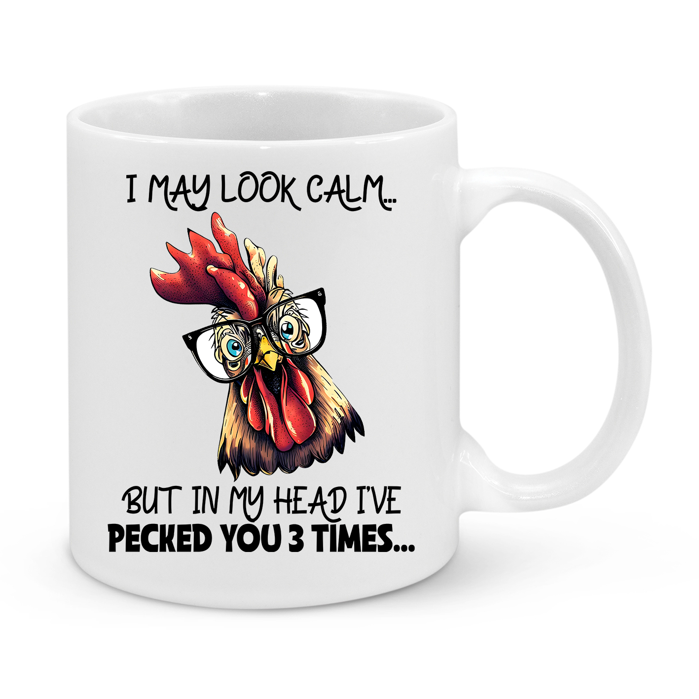 I May Look Calm-Novelty Mug