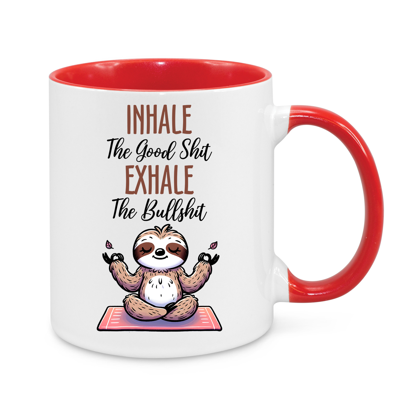 Inhale-Exhale-Novelty Mug (Copy)