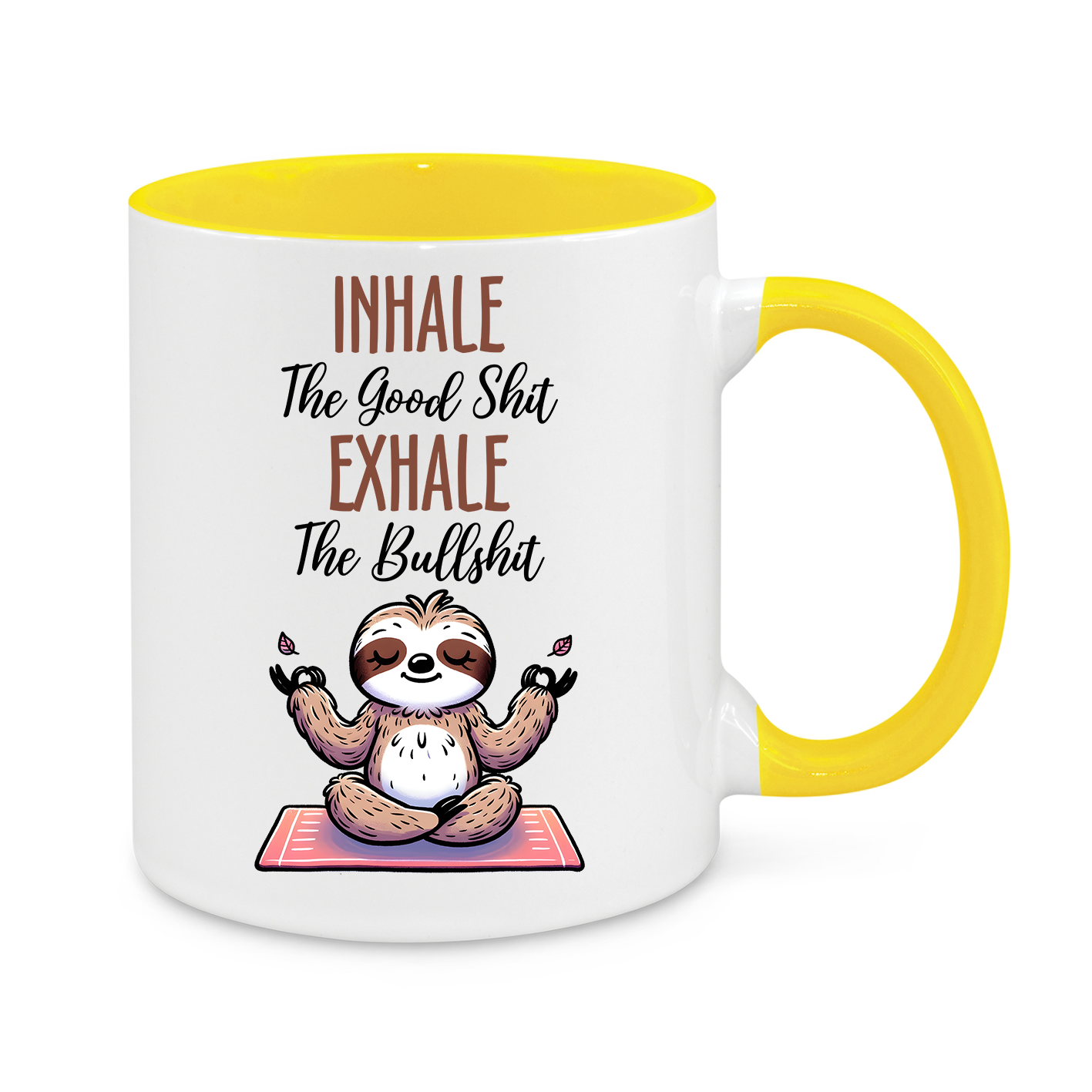 Inhale-Exhale-Novelty Mug (Copy)