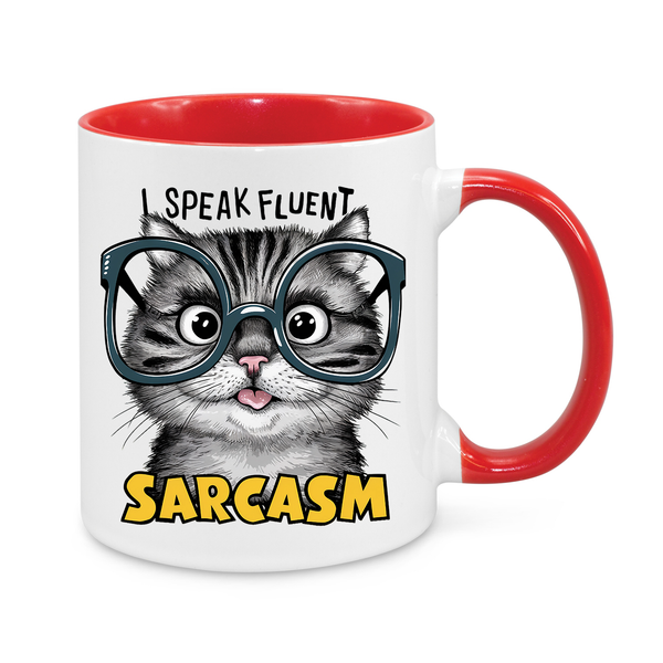 I Speak Fluent Sarcasm-Novelty Mug