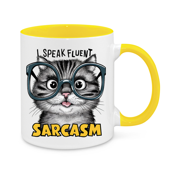 I Speak Fluent Sarcasm-Novelty Mug