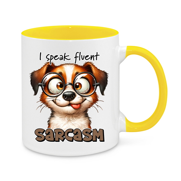 I Speak Fluent Sarcasm-Novelty Mug