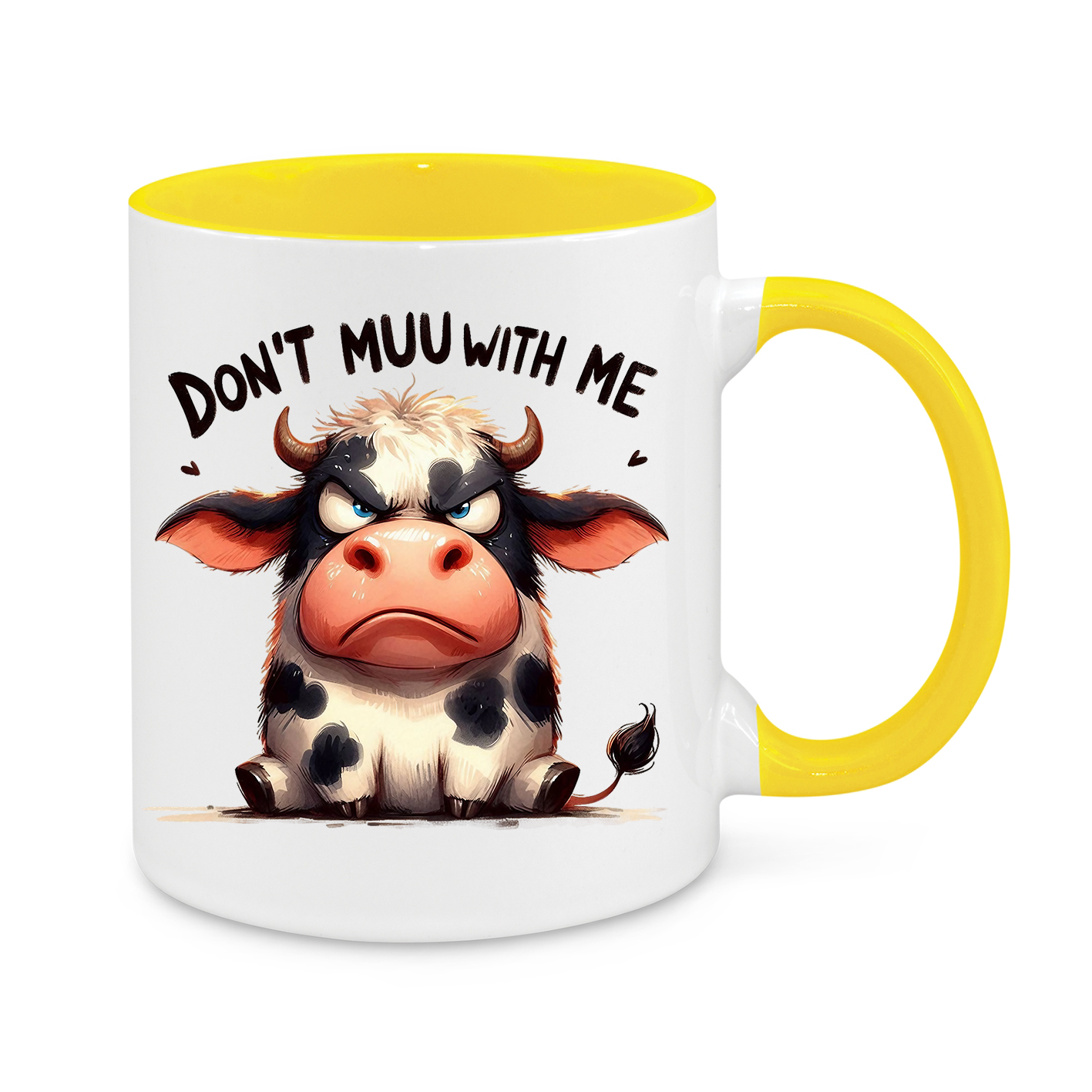 Dont Muu With Me-Novelty Mug