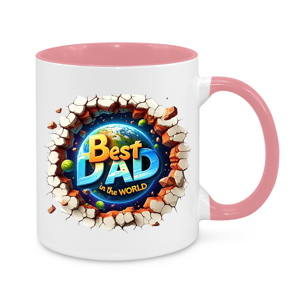 Best Dad in the World Novelty Mug