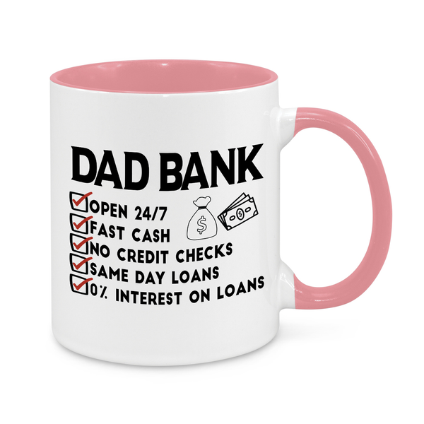 Dad Bank Novelty Mug