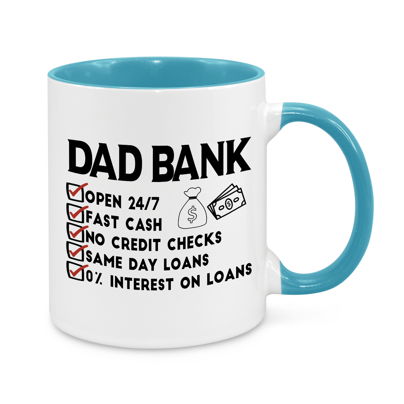 Dad Bank Novelty Mug