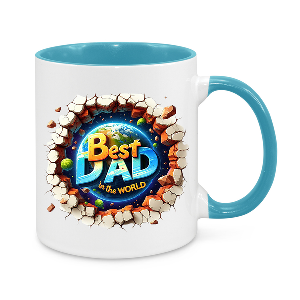 Best Dad in the World Novelty Mug