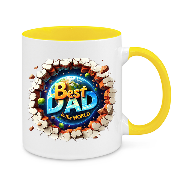 Best Dad in the World Novelty Mug