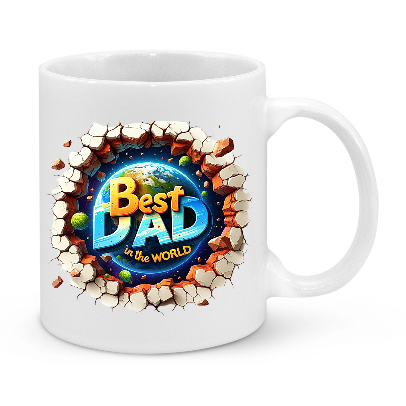 Best Dad in the World Novelty Mug