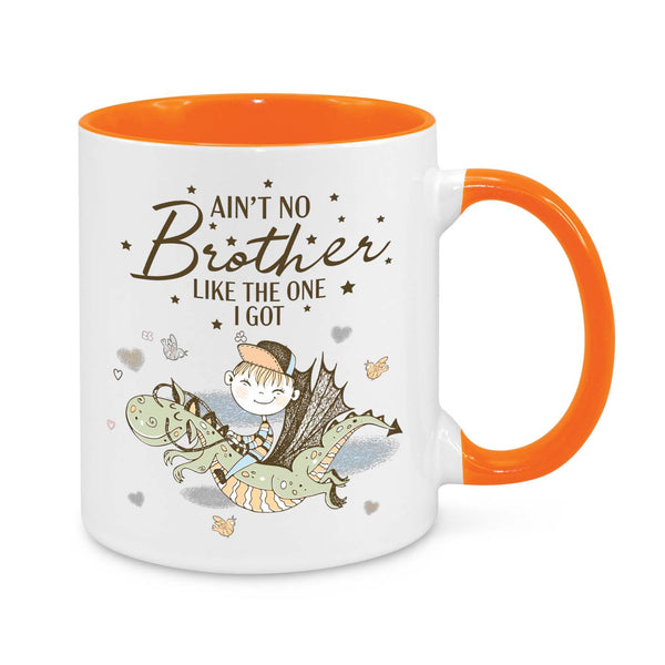 Ain’t No Brother Like the One I Got – Personalised Brother Gift Mug for Birthdays & Christmas