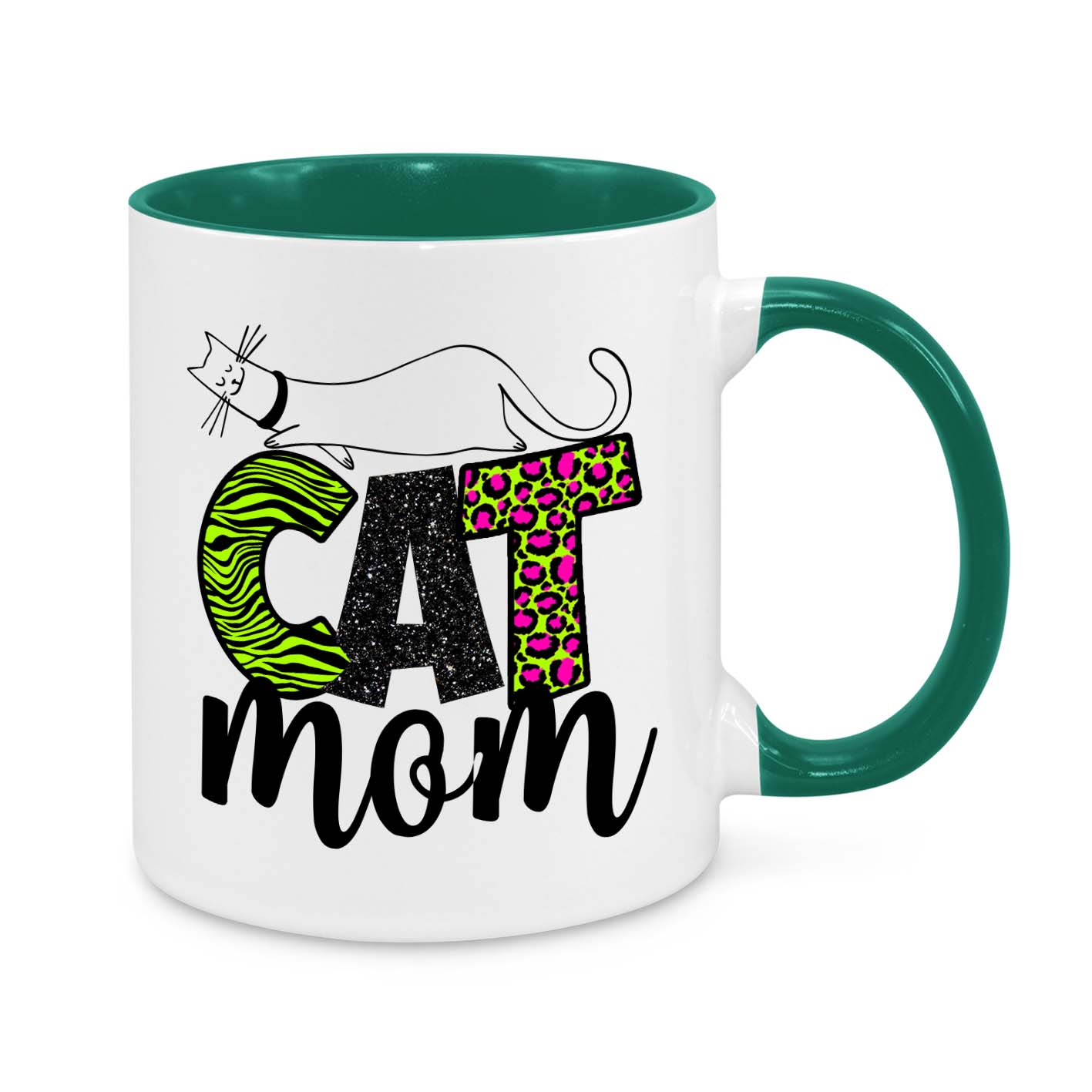 Cat Mom Novelty Mug