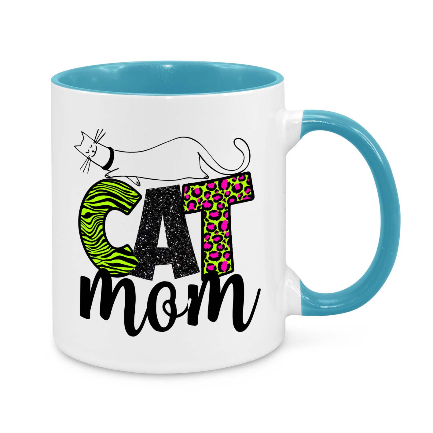 Cat Mom Novelty Mug