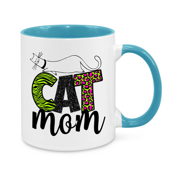 Cat Mom Novelty Mug