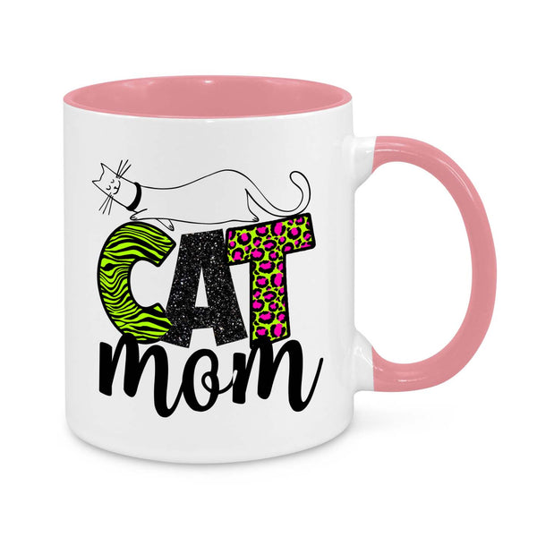 Cat Mom Novelty Mug