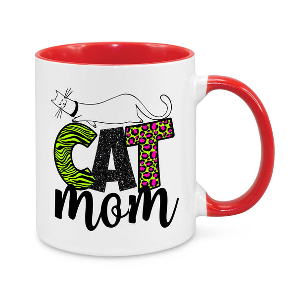 Cat Mom Novelty Mug