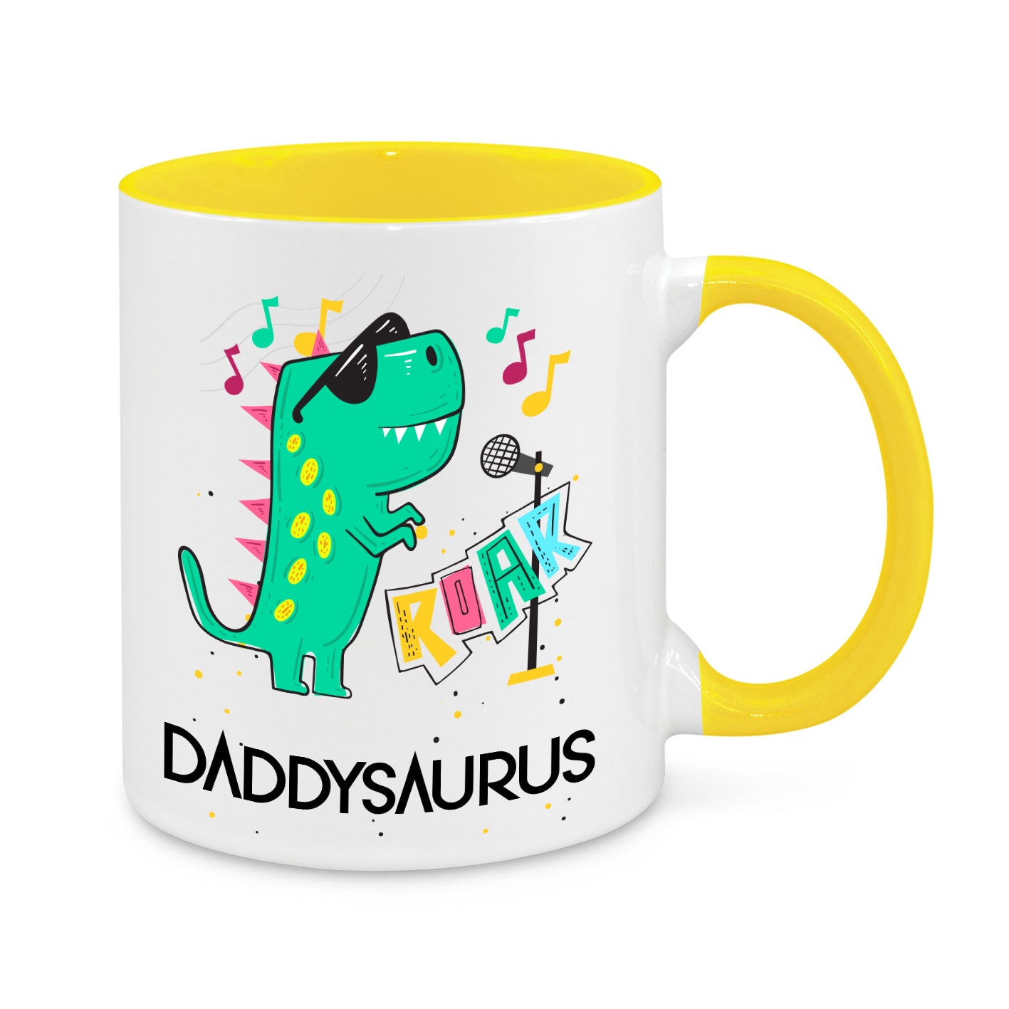 Daddysaurus Novelty Mug