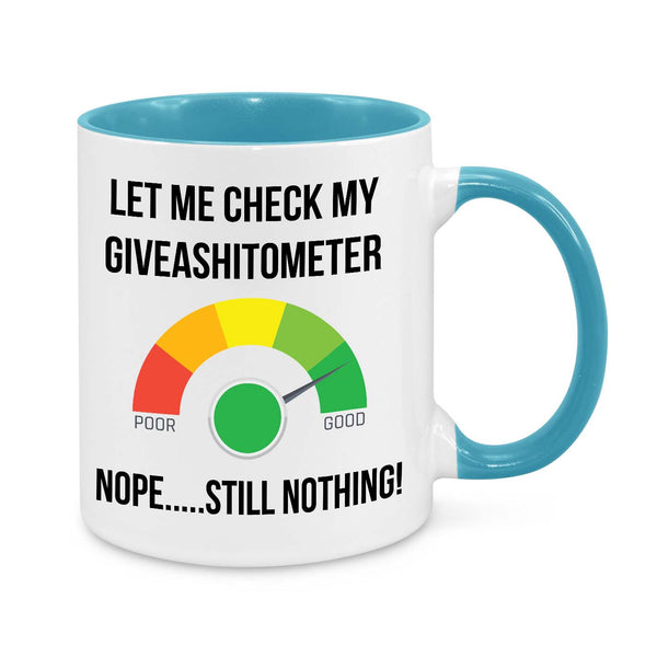 Let Me Check My Meter Novelty Mug