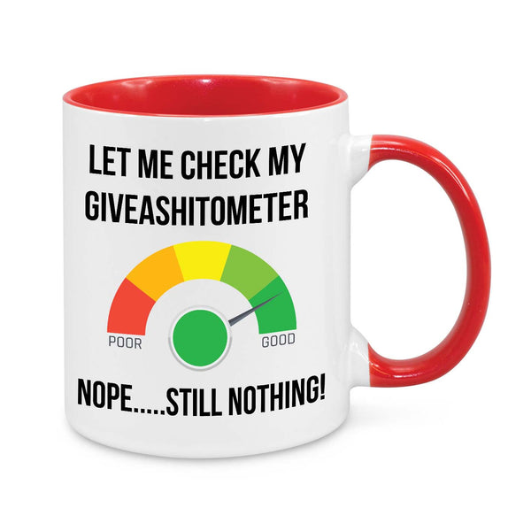 Let Me Check My Meter Novelty Mug