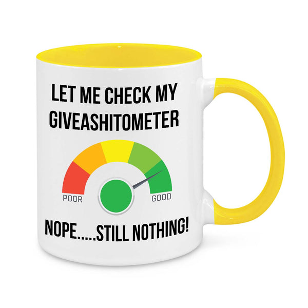 Let Me Check My Meter Novelty Mug