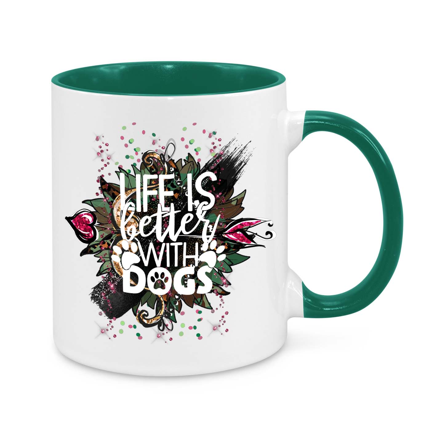 Life is Better with Dog Novelty Mug