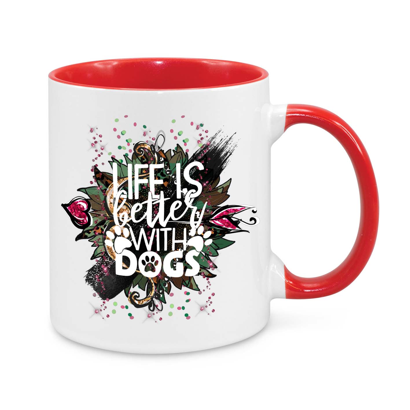 Life is Better with Dog Novelty Mug